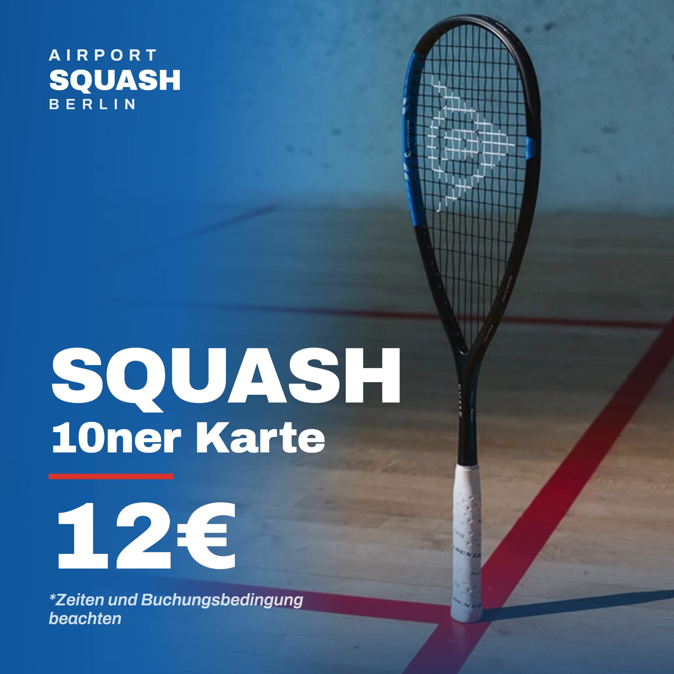 Squash 10ner Karte: 12€