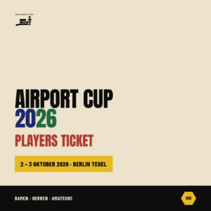 AIRPORT CUP 2026 - PLAYERS TICKET