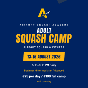 Adult Squash Camp 2026 — Entry Ticket
